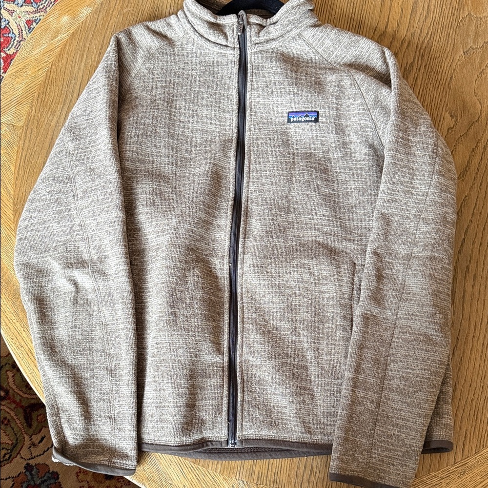 Patagonia Heathered Gray Zip-Up Jacket